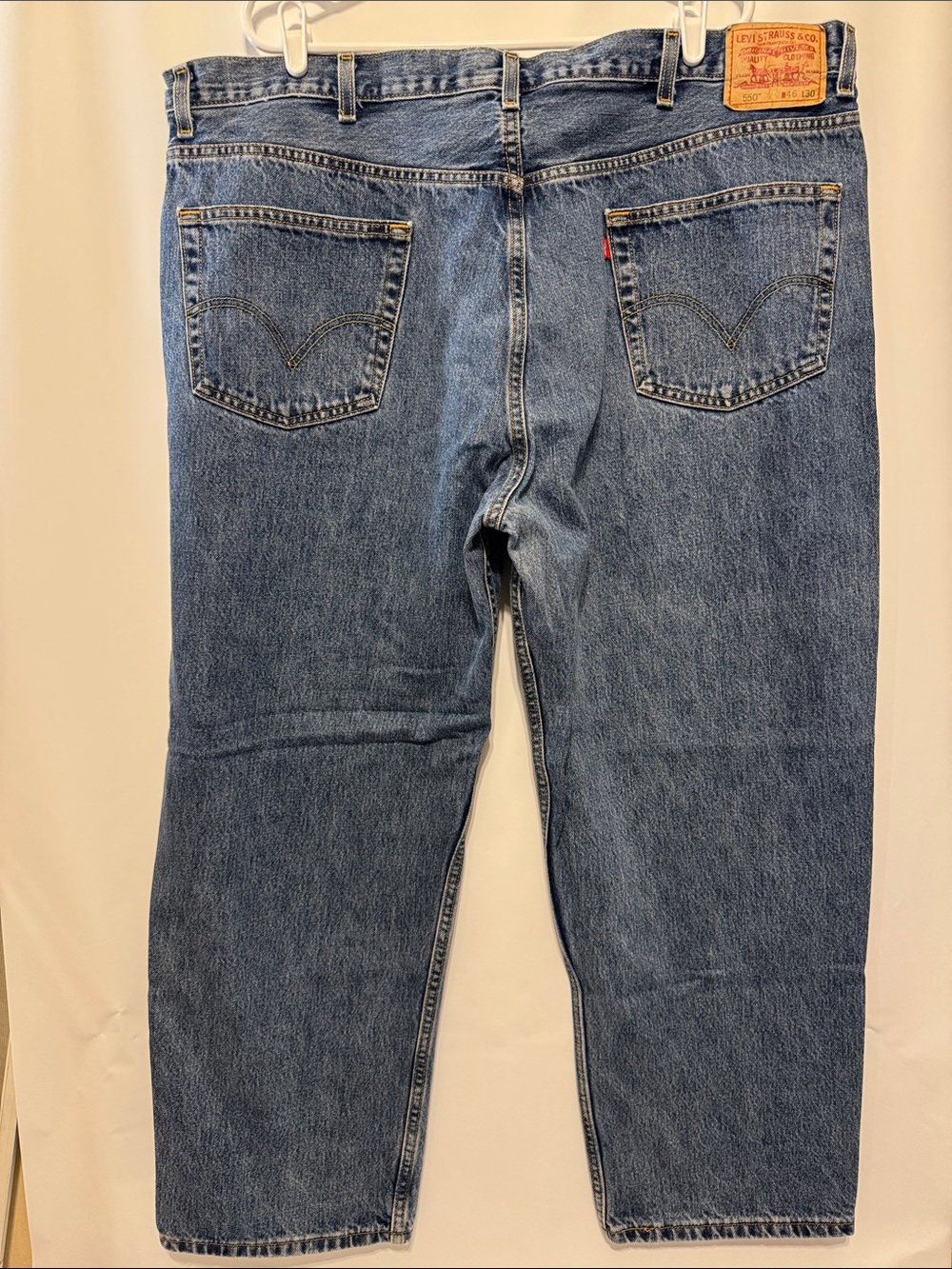 Levi's 550 Relaxed Fit Denim Jeans(W46 L30)